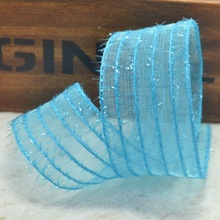 韩国进口15mm~40mm葱纱带透明雪纺丝带 手工DIY蝴蝶结材料