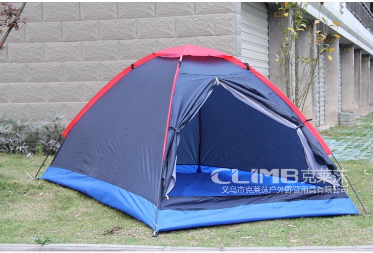 Kleiner outdoor camping tent couple leisure tent tourist tent double single-layer gift tent