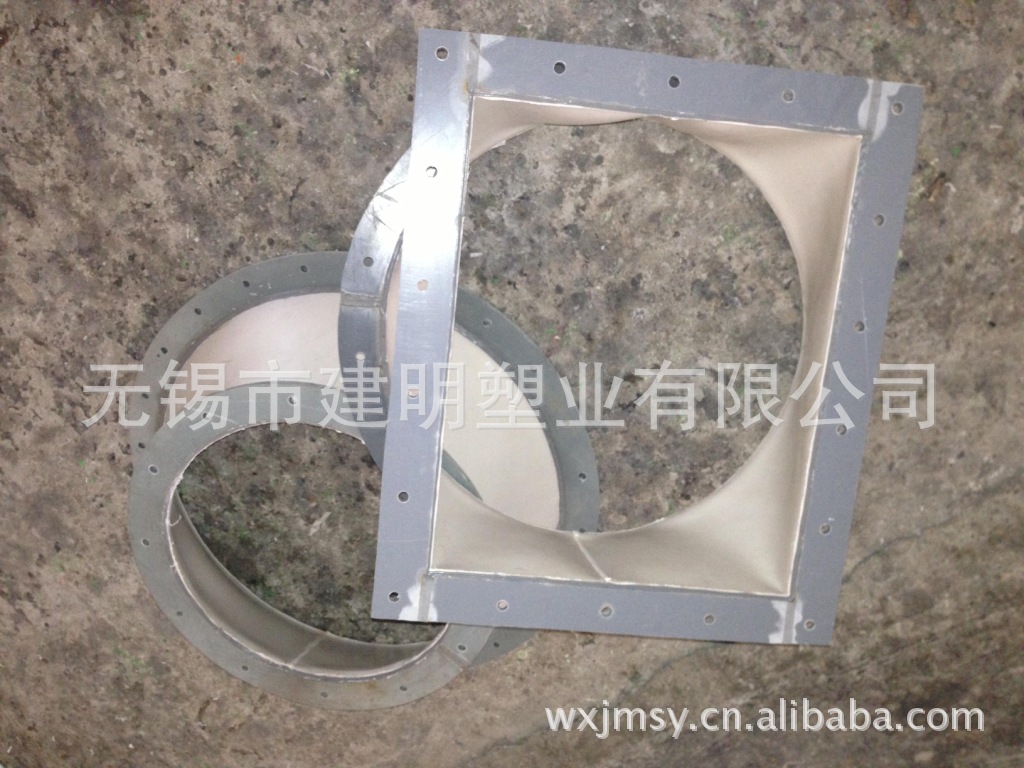pvc风机软接天圆地方直通通风管道配套定制生产厂家直供软接头