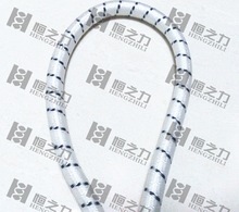 Elastic rope珠三角弹力绳 直径15mm白带点松紧绳 高弹绳 松紧绳