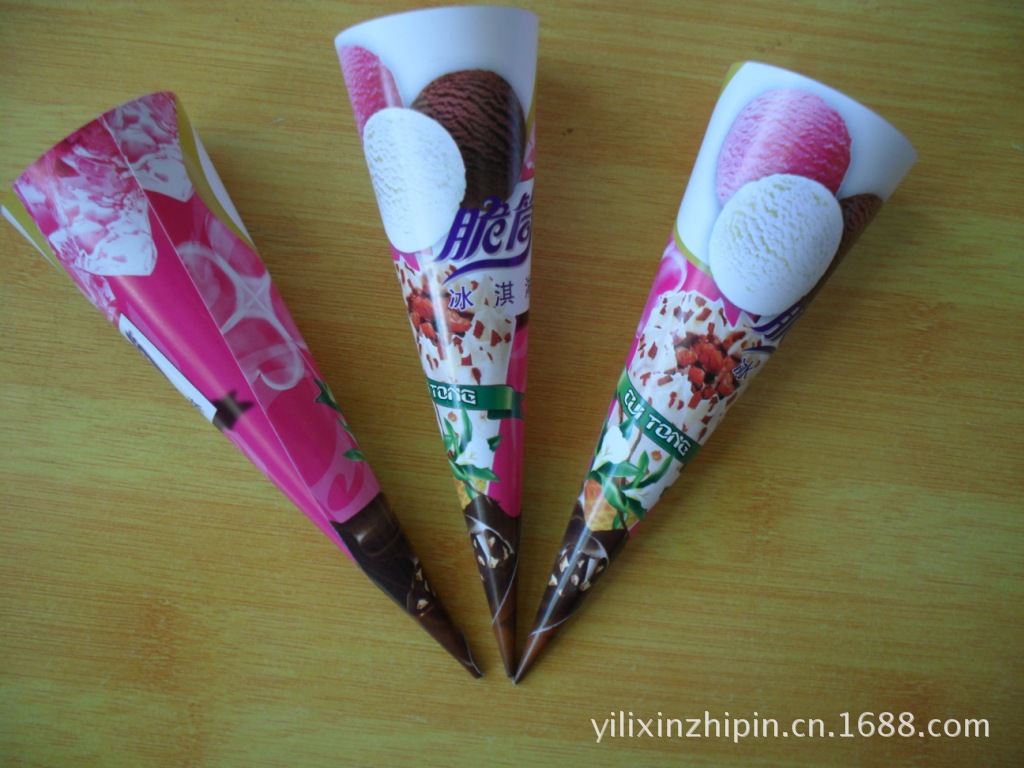 供应冰淇淋锥形纸筒(图)甜筒纸