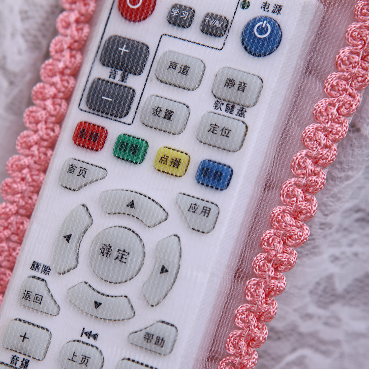 满天星红色遥控套细节1