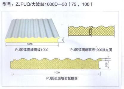 彩钢夹芯板供应商：聚苯乙烯夹芯彩钢板