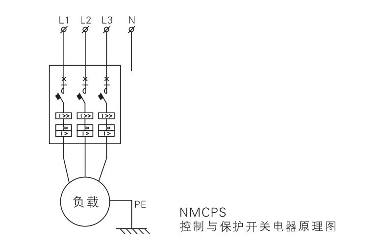 【厂家直销】上海能曼电气生产高品质 CPS控制保护开关 双速型45C/3P 控制与保护开关,控制保护开关,综合保护器,控保开关,CPS