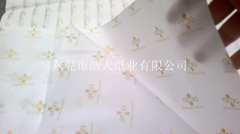 17 грам бавовняного паперу друкованого золота кольор логотипу