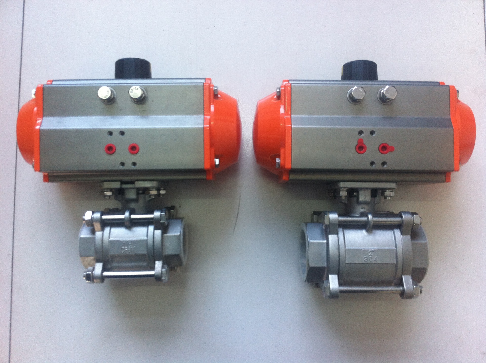 纽普兰气力输灰进气阀组补气阀组用DN40 DN50气动球阀