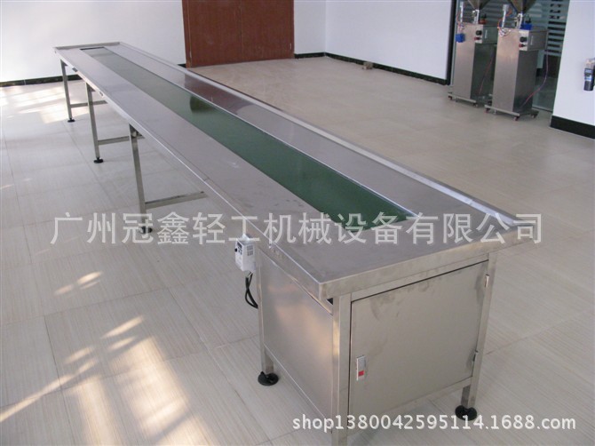 化妆品生产线工作平台/6米流水线工作平台，化妆品输送带传送带