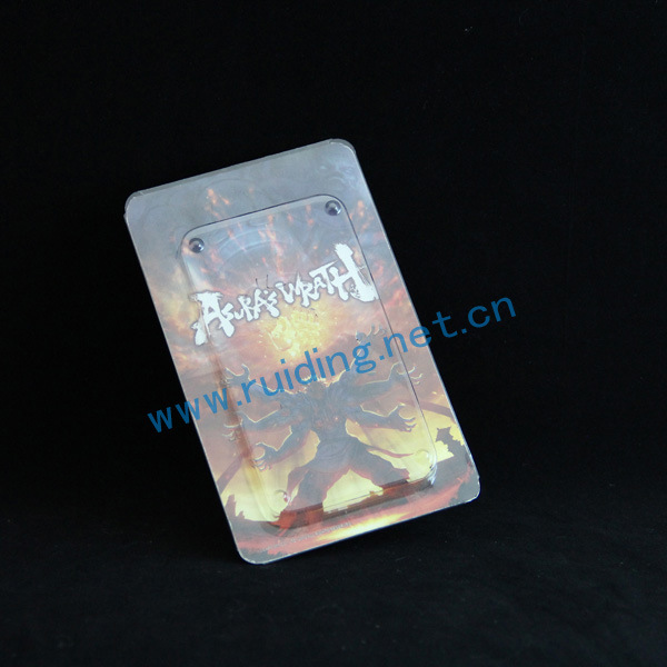 厂家供应 优质电子产品pet插卡泡壳，环保折边吸塑定做