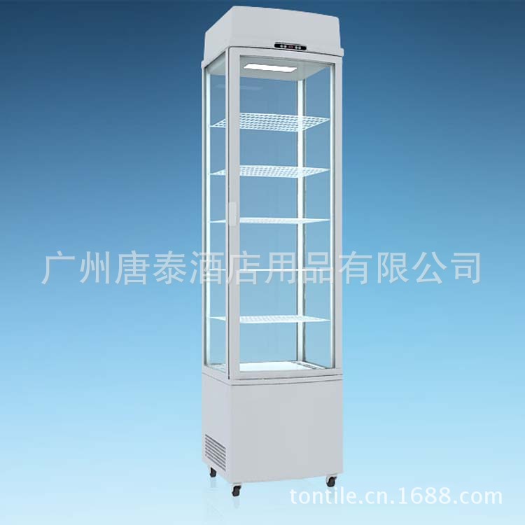 供应唐泰TONTILE保鲜柜展示柜冷藏柜RT-280L-2立式饮料冷藏展示柜