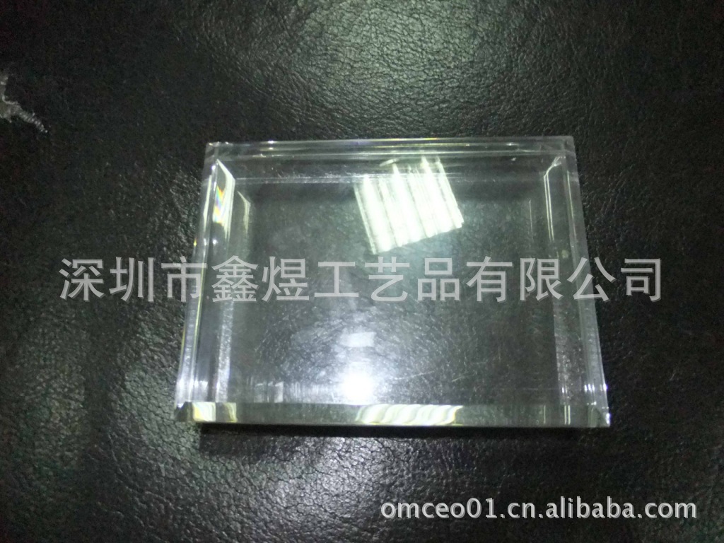 热销产品，亚克力高透明工艺品，亚加力透明方块