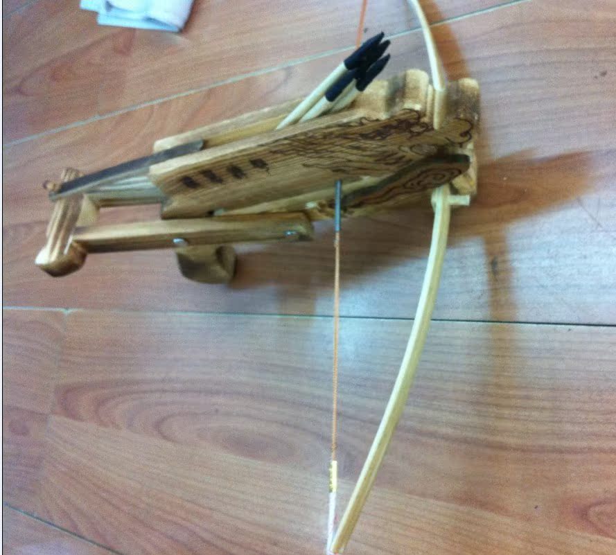 仿古兵器模型 诸葛连发弩 小号诸葛连发弩模型 模型无杀伤力-阿里巴巴