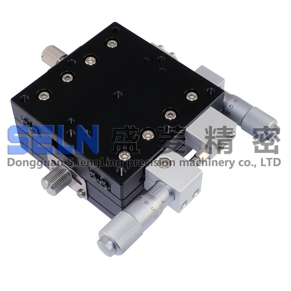 供应 70*70 XY轴 LY70-R 精密型 微调架 可调平台 手动位移滑台