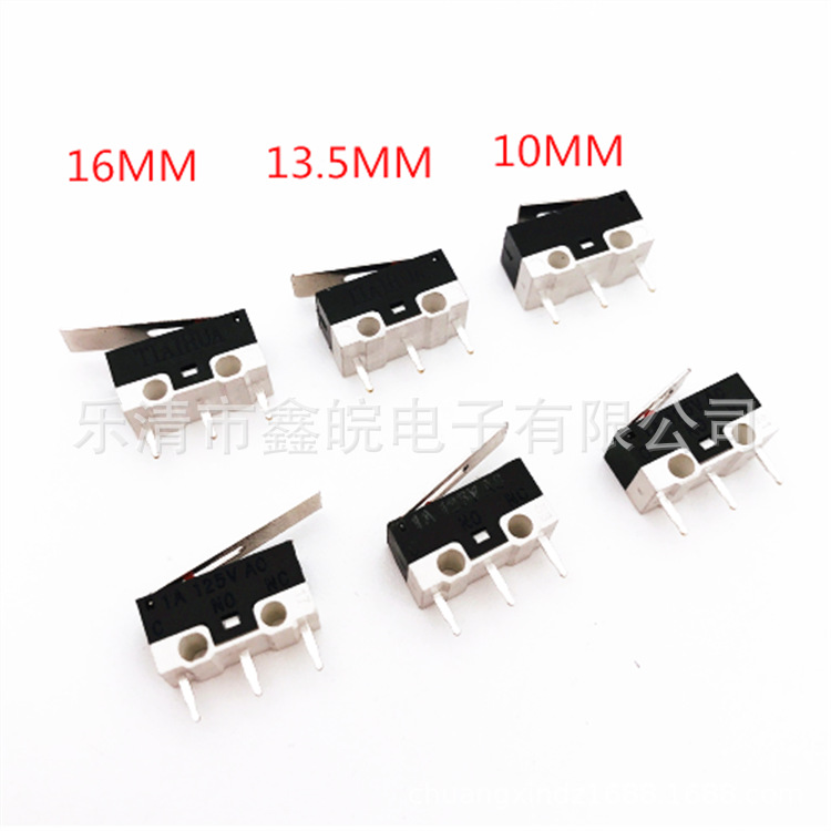 供应3A/125V鼠标微动开关1A/125V小型微动开关