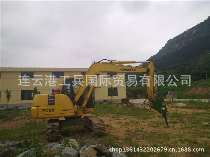 挖机破碎锤 炮头 液压破碎锤 工兵破碎锤 2TC 钎杆68mm配挖机4-7