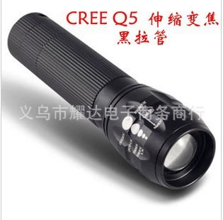 Мини-телескопический фокусирующий зум CREE, водонепроницаемый яркий фонарик, велосипедный фонарик дальнего действия, 3 батарейки АА