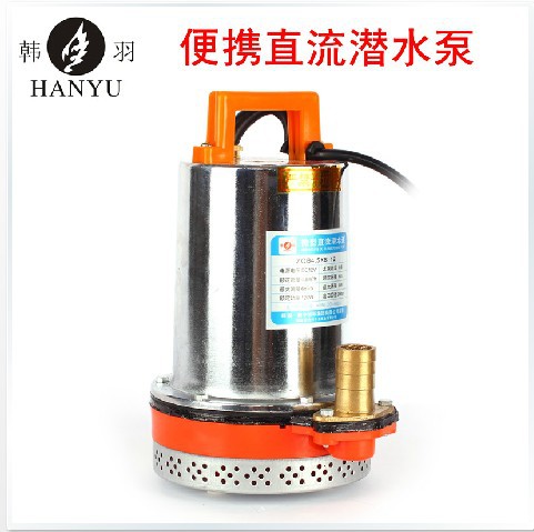 48V DC submersible pump small-scale household a storage battery car Water pump miniature Electric vehicle Marine Water pump Pump