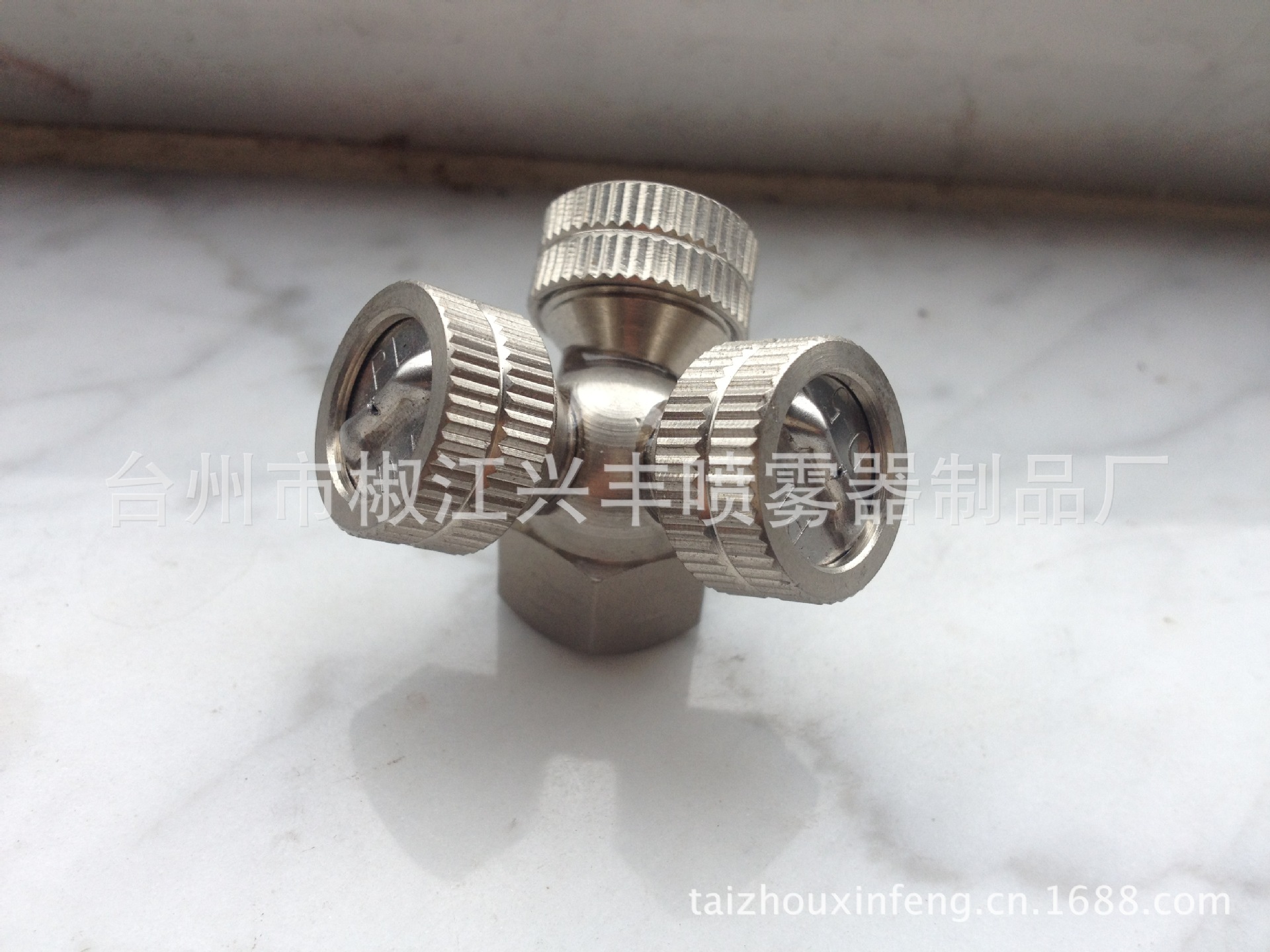 ptg-03 不锈钢扇形三喷头 园林喷头 降温喷头 高压动力喷头