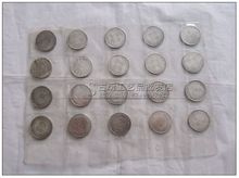 厂家现货 复古古钱币 铜钱 白铜银元 批发纪念币 小银毫 套装20枚