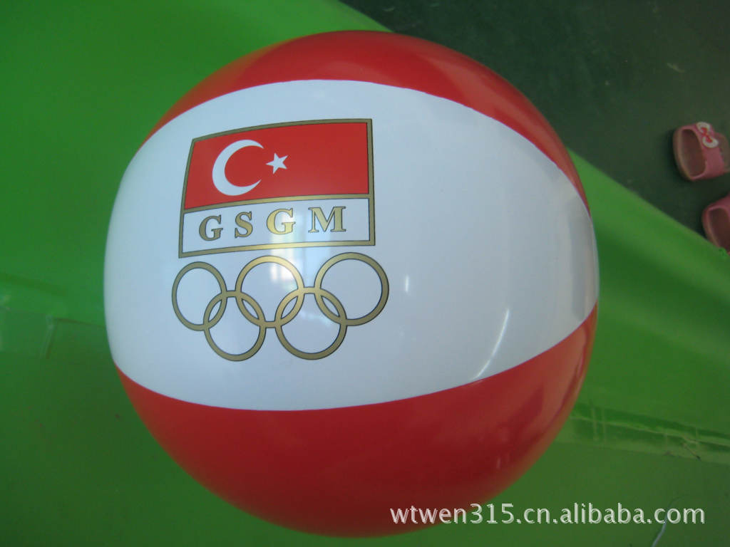 东莞 格萨厂家生产PVC落地广告球 双层落地球 充气球 可加LOGO