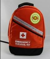 厂家制作车载应急包随车旅行急救工具包双肩式收纳箱三角牌收放袋