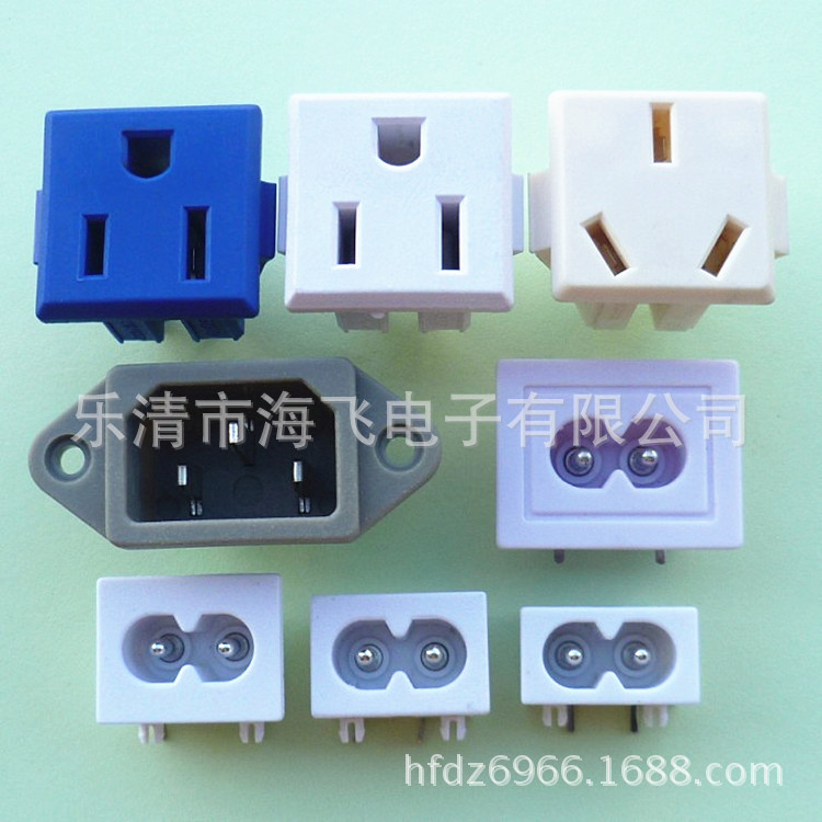 Розетка питания Haifei Electronics AC 8-символьная розетка: