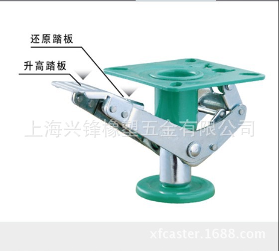 供应6*2日式重型支撑架 顶高器 地刹器 地煞器 上海兴锋脚轮XFXS