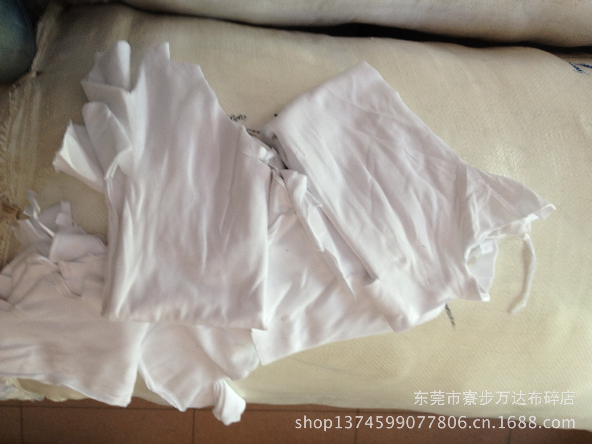 大量批发白色 纯棉 刀布 吸水 吸油 碎布 擦机布 布碎 批发