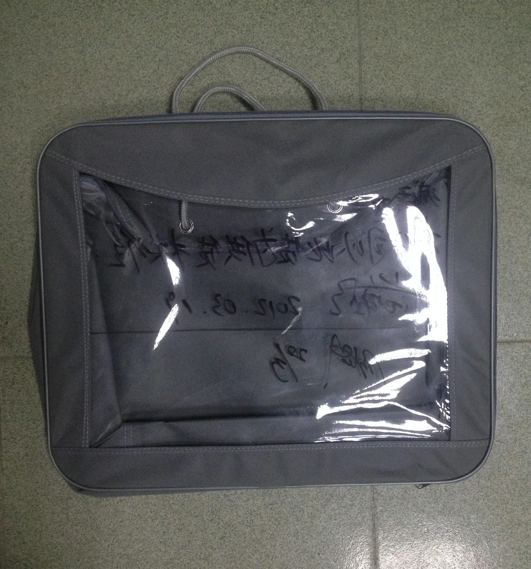 深圳工厂可加LOGO棉被被芯毛毯包装袋透明PVC手提包装袋定制