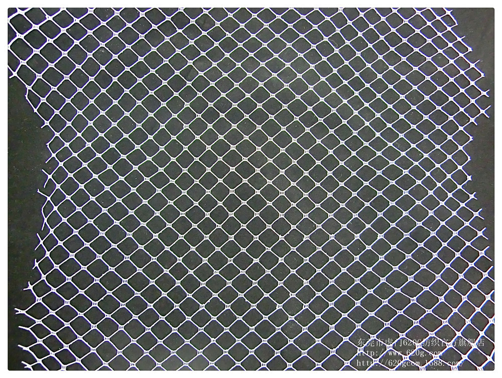 蕾丝网纱 针织蕾丝 白色大孔 手感脆滑 衣服/帽子专用网纱