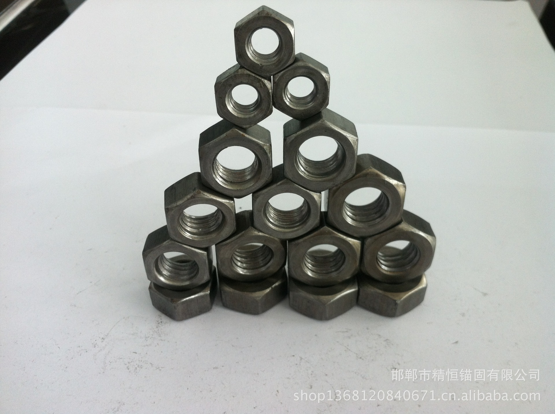 厂家常年生产7/16英制六角螺母