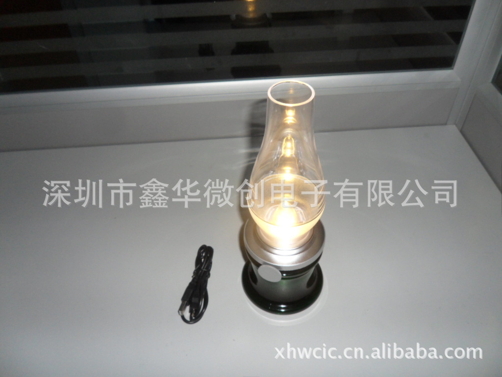 XH62108仿古声控灯IC  LED感应灯芯片 怀旧LED煤油灯IC方案