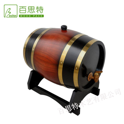 5升松木酒桶 多型号可选 百思特木艺品  厂家定做