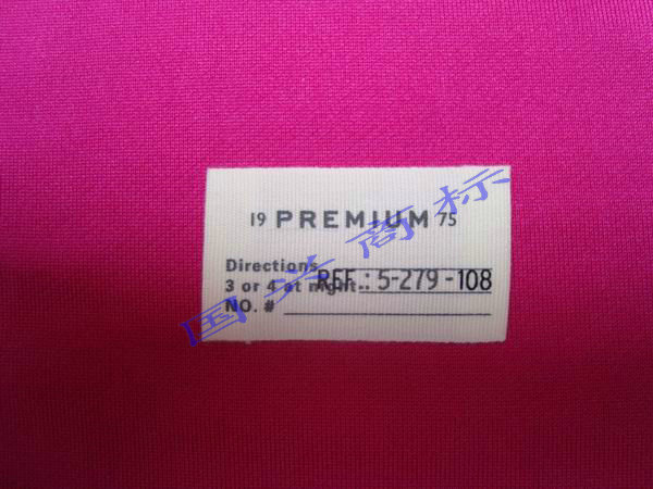 可按客户要求订做  货真价实  免费设计订做工装制服布标