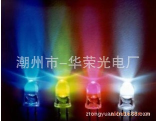 大量生产 F3七彩灯 3MM七彩快闪LED灯 F3圆头七彩快闪灯|ru