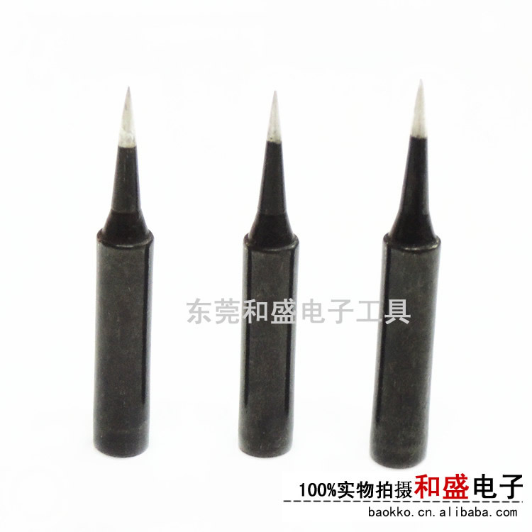 烙铁头厂家生产900M-T-I 尖头黑色恒温烙铁头 936烙铁咀