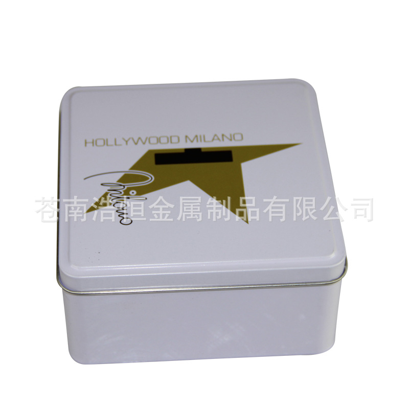 透气环保型白色系列铁盒 铁罐  马口铁盒  高质量铁盒  支持定制