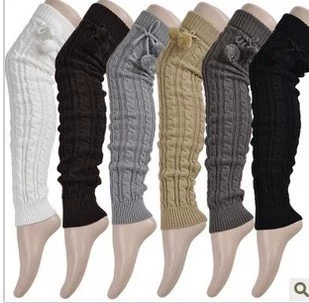 Очаровательные gaiters, набор, шерстяная изоляция для ног, длинные сапоги, корейский стиль