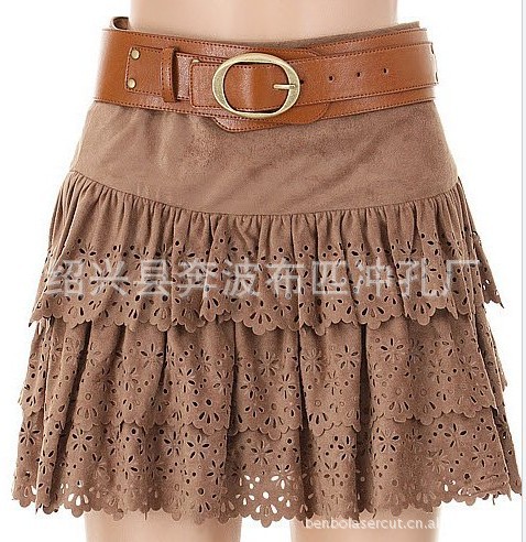 提供麂皮绒激光花边 镂花 烧花各种服装家纺花边