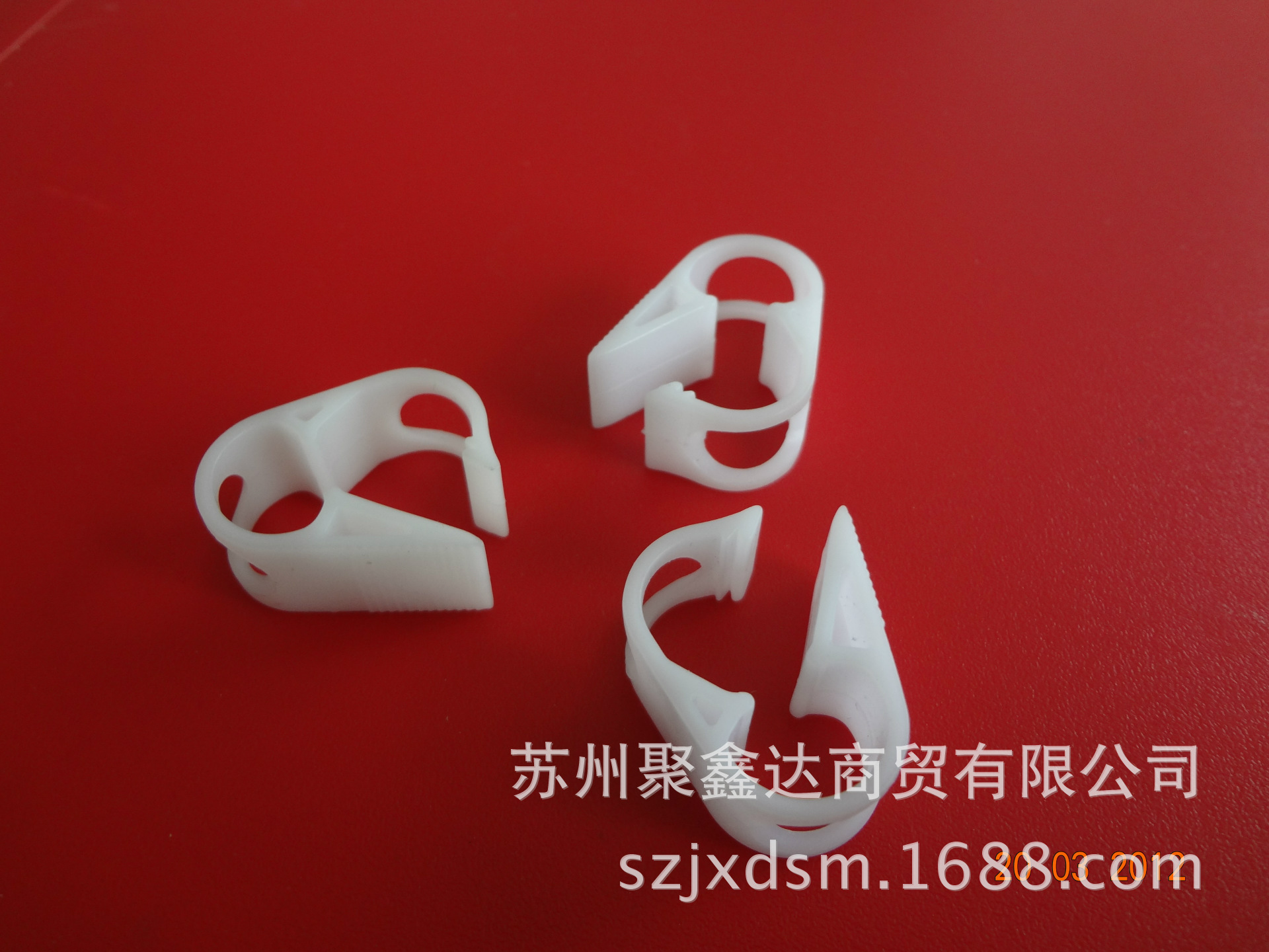 厂家销售塑料零配件大号罗伯特夹净化车间管夹类产品供应批发