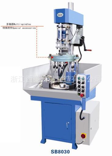 西菱齿轮式牙距自动攻丝机SB8030自动进刀高精度攻丝机配多轴器