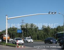 北京市监控 天网工程摄像机立杆 道路交通监控杆 小区电子监控杆
