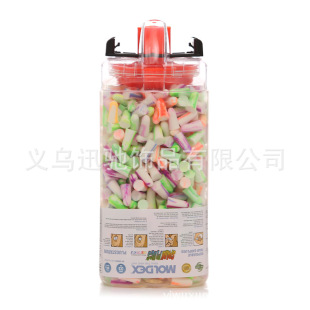 6604/6645 colorful anti-noise earplugs wholesale american original earplugs for work sleep sleeping learning