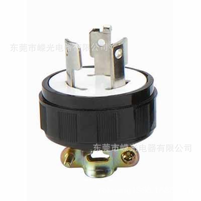 RK-3320 日本20A插头,引挂式插头,工业防脱落插头 生产防松插头