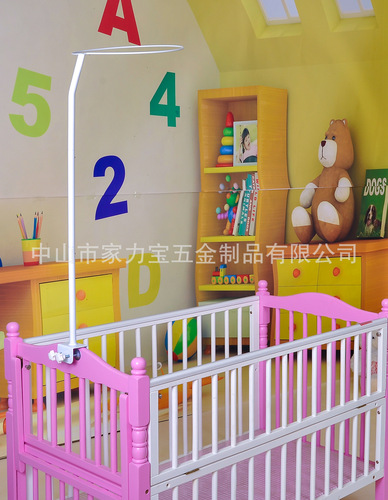 Manufacturer wholesale baby mosquito net holder, crib bed-mounted mosquito net holder, children's bed dome mosquito net holder