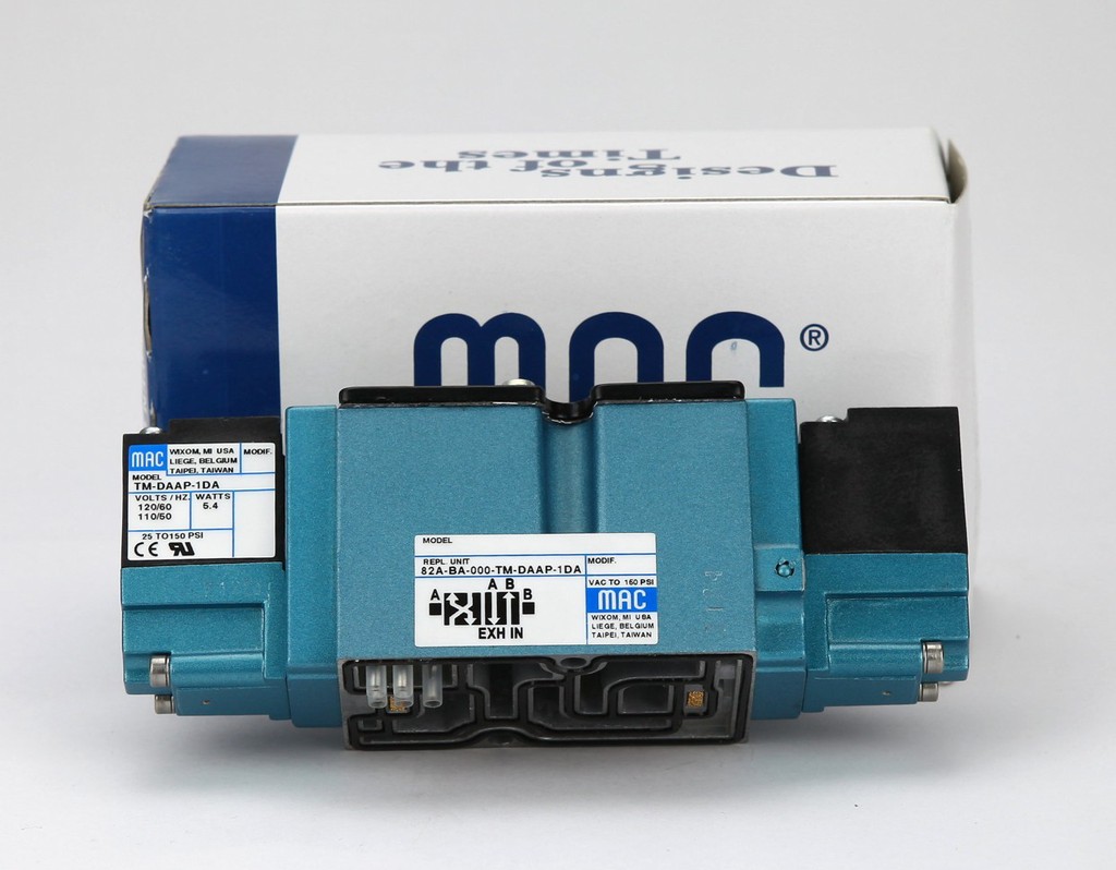 MAC电磁阀：82A-BA-000-TM-DAAP-1DA