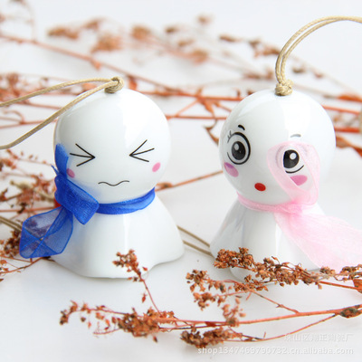 厂家直销 风铃 章鱼风铃 陶瓷章鱼风铃 景德镇陶瓷章鱼风铃|ru