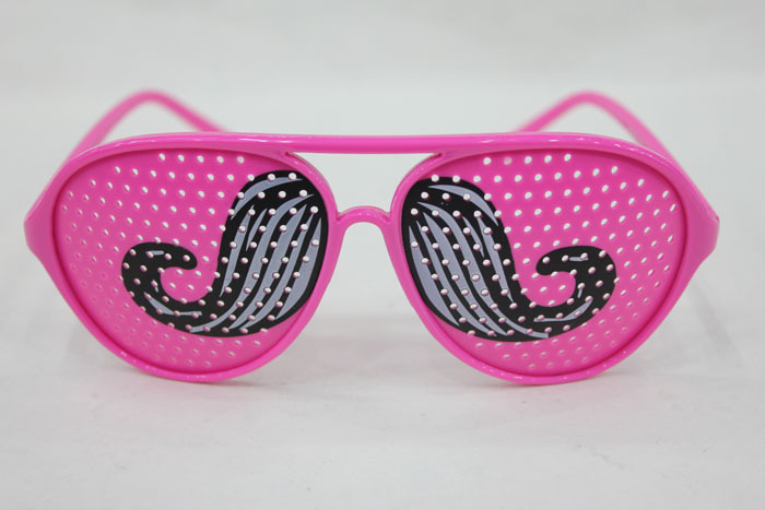 大框款小孔眼镜 针孔孔眼镜  微孔眼镜