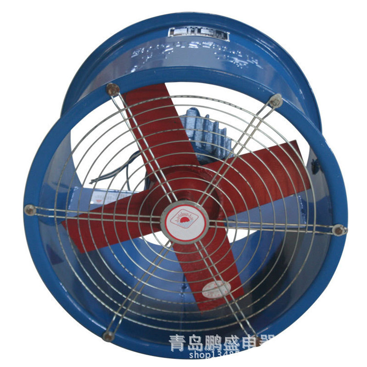 供应500mm1.5kw 高速轴流风机管道式轴流风机