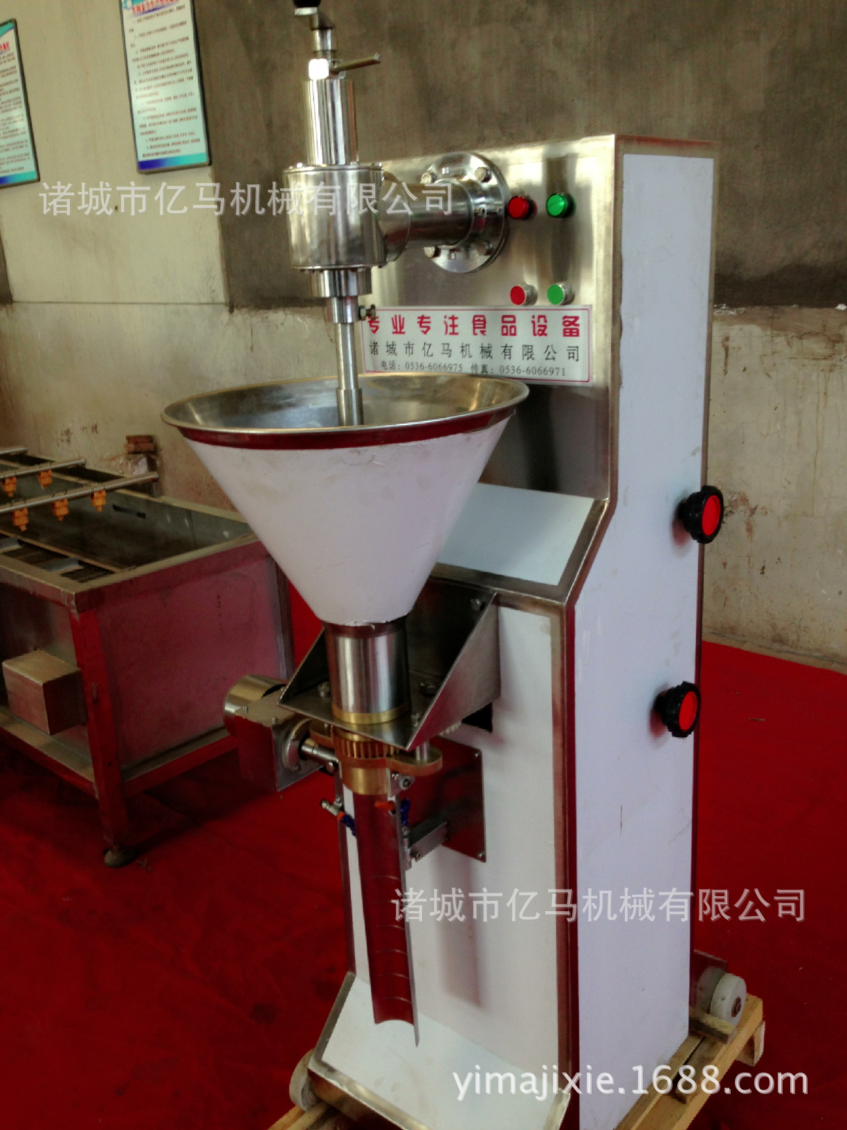 厂家现货肉丸成型机 专业生产厂家 丸子加工生产线配套设备