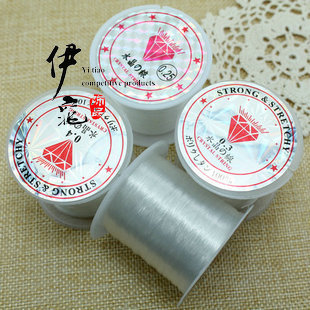 饰品配件串珠材料 0.25-0.6mm水晶鱼线 无弹力饰品线 透明水晶线